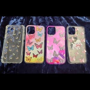 iphone 11 pro cases bundle , shein, like new, bundle